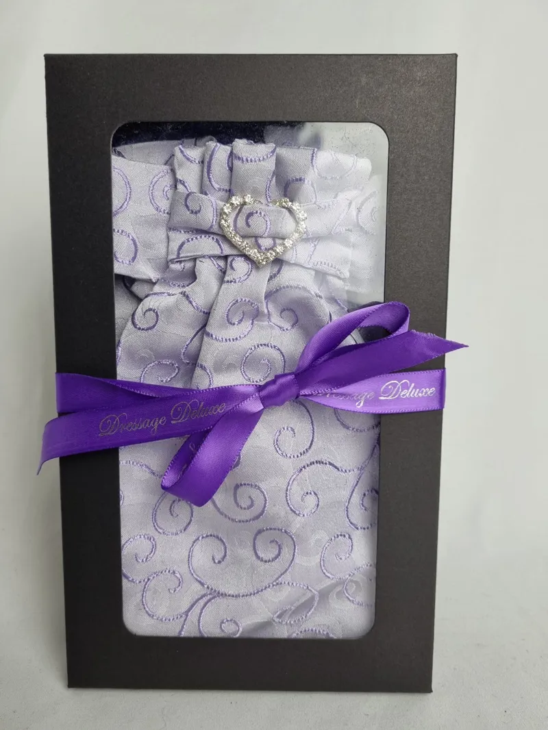 Dressage Deluxe Laura Ready Tied Stock - Set-3